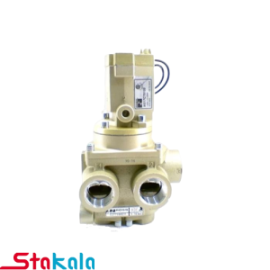 شیر برقی پنوماتیک دستگاه پرس فرمان 4/2 برند ROOS